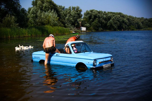 Плавающий запорожец