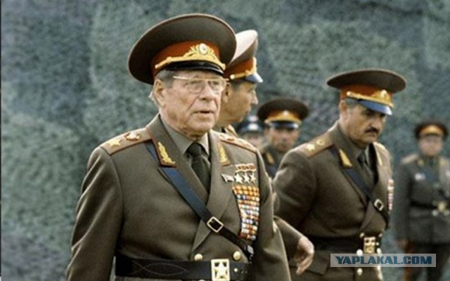 Министр обороны СССР Дмитрий Федорович Устинов