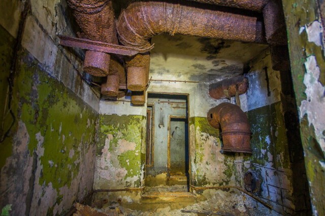 Взорванный в 70-х комплекс группового старта ядерных ракет 551-го РП