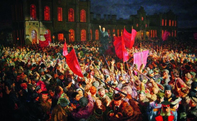 Ко дню рождения Ленина. Жизнь Ильича в живописи