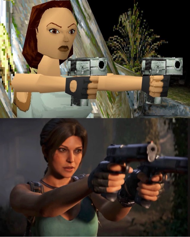 Tomb Raider (1996) vs Tomb Raider (2026)