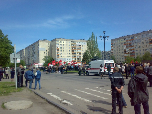 9 Мая из маленького города Брянка Луганской обл.