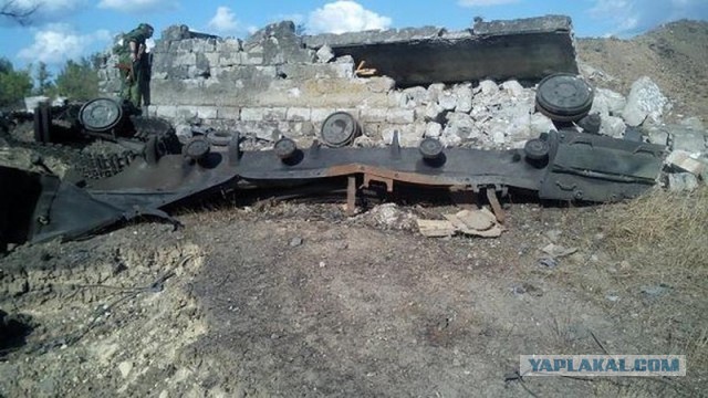 Танковое побоище в Новосветловке