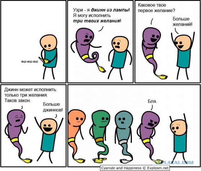 Если бы я нашёл волшебную лампу...