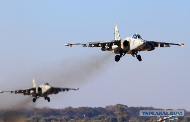 Украинские ВВС на 2015 год. Штурмовики Су-25