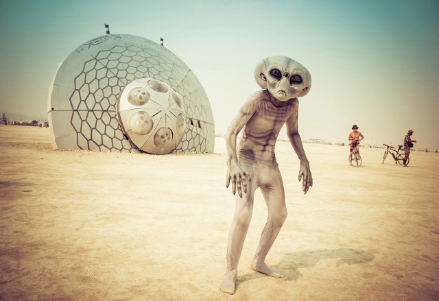 Фестиваль Burning Man 2016