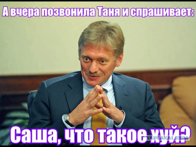Песков подтвердил готовность россиян «есть снег» в условиях санкций