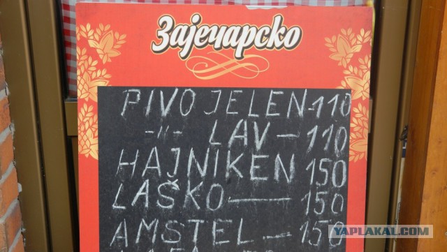 Цены в Сербии