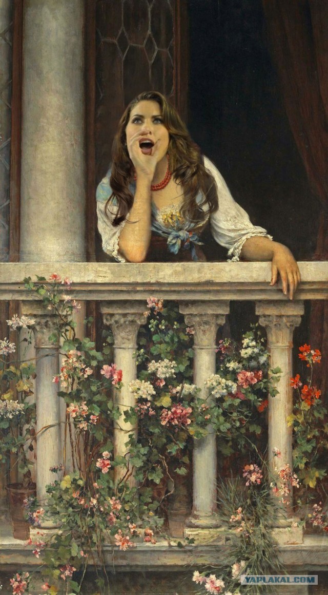 Фотожаба  Болельщица