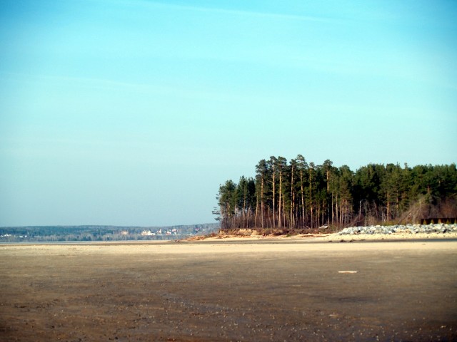 Прогулка по дну Обского водохранилища