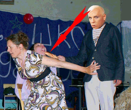 Фотожаба: певун