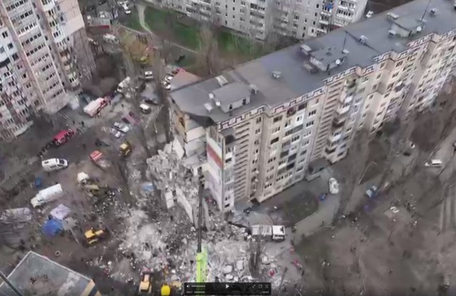 В Белгороде разрушен дом на улице Щорса