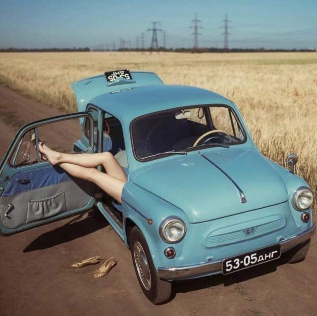 Фотохроника "загнивающего совка". Часть 11. Советские автомобили