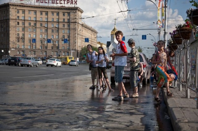 Сибиряки и Иван Купала залили весь Новосибирск!