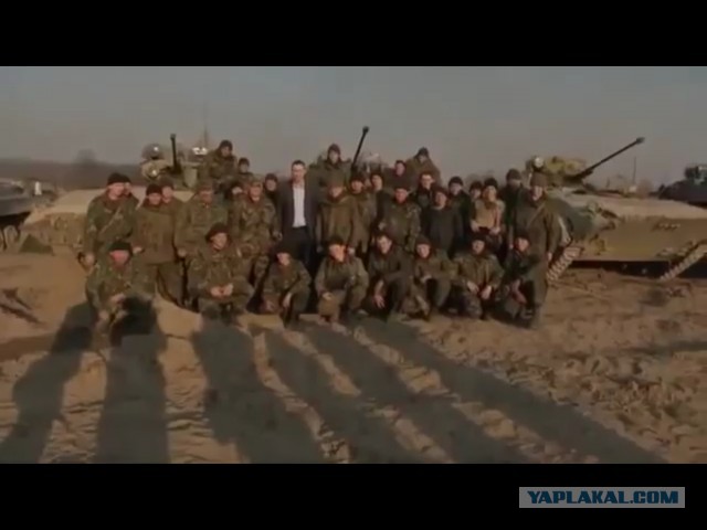 Кличко на передовой