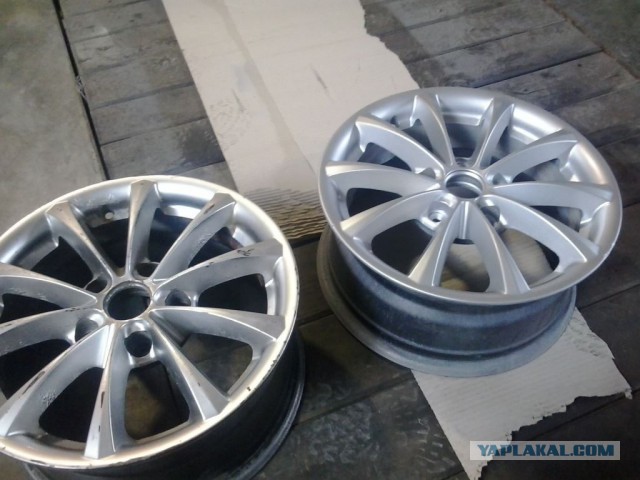 Как я колесные диски восстанавливал