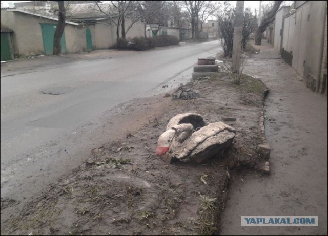 Российская депрессия на детских площадках.