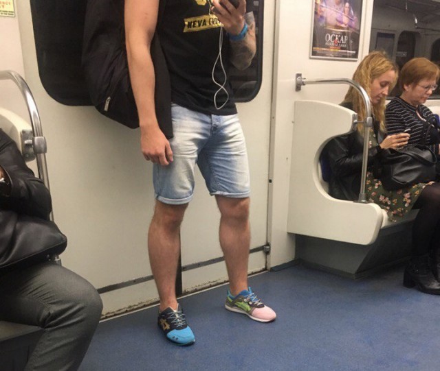 Модники из нашего метро