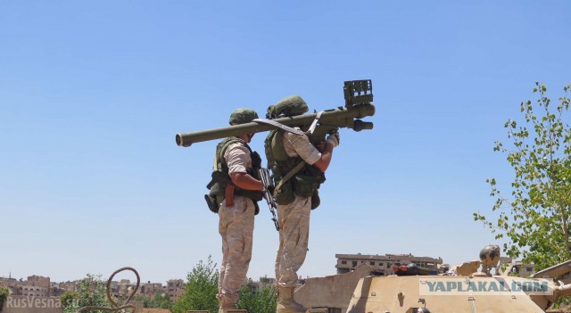 Российские военные предотвратили атаку на Дамаск, применив новейший ПЗРК «Верба»
