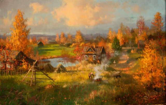 Осень в деревне