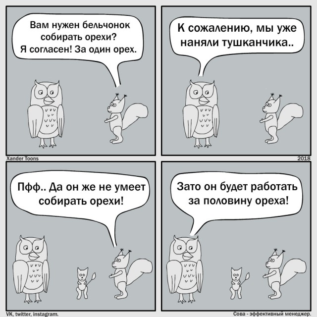 Сове далеко до эффективных наладчиков