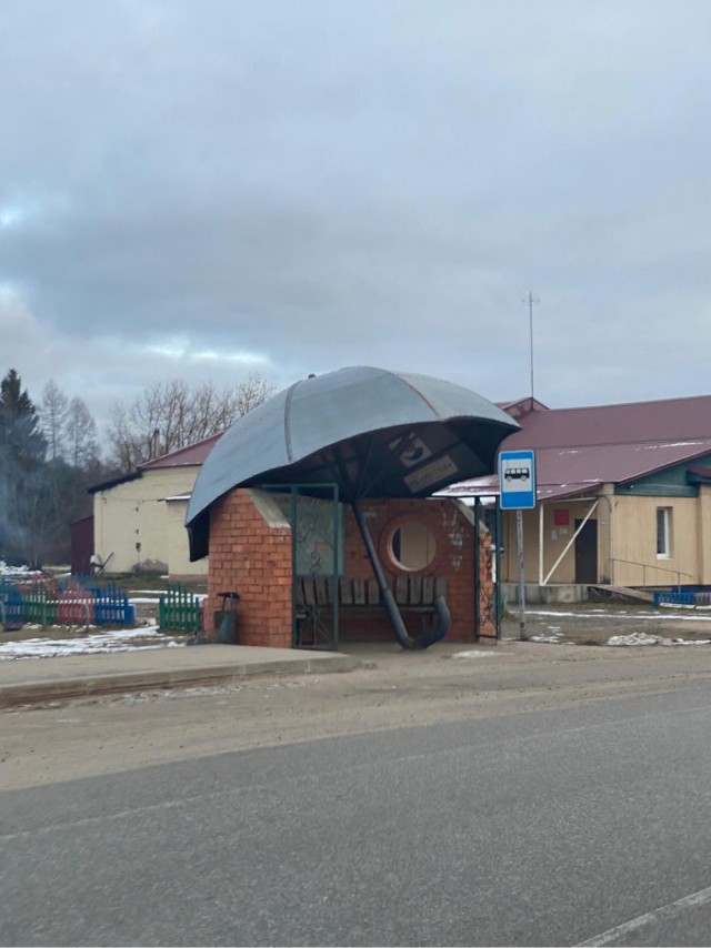 Автобусная остановка в СССР, 60-е годы