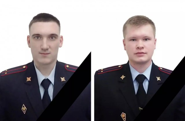 В Москве попрощались с погибшими сотрудниками ДПС