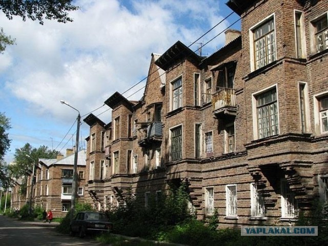 "Немецкие" (построенные пленными) дома в СССР