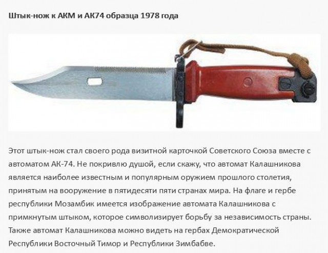 Эволюция русских боевых ножей