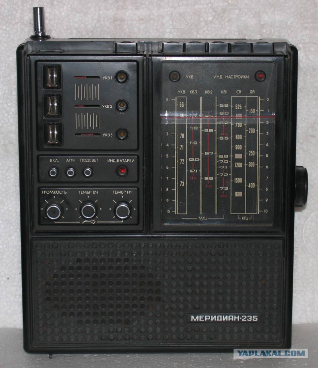 Russian 80-90s transistor radios