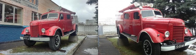 Автомобили на постаменте