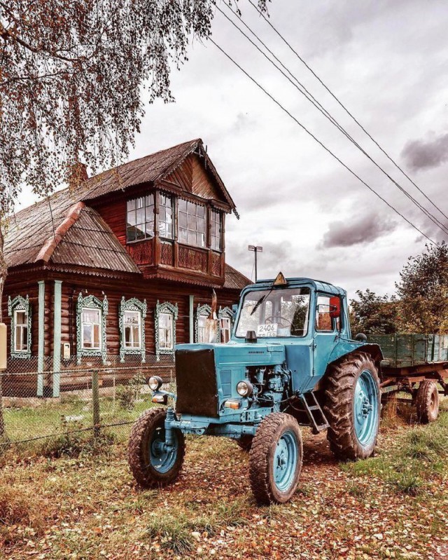 Фотографии русской деревни, которые вызывают ностальгию