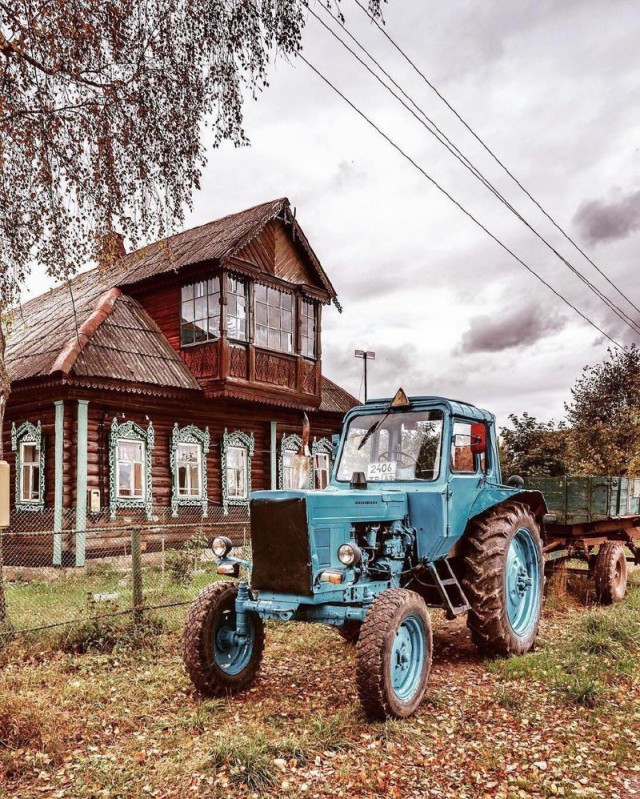 Фотографии русской деревни, которые вызывают ностальгию