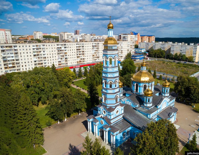 Уфа с высоты: город Шевчука, Земфиры и Фэйса