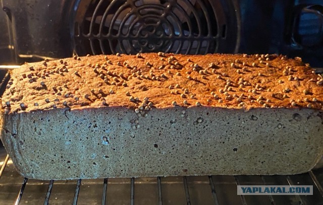 Хлеб заливной с солодом и ржаной мукой