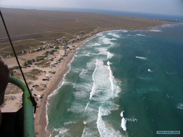 Мыс Тарханкут - самая западная точка Крыма.