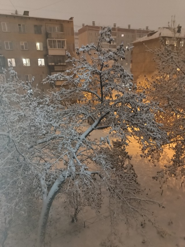 На Урале зима