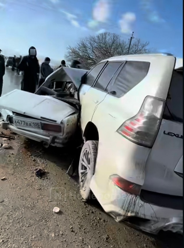 Дтп. Lexus Gx и Ваз-2106