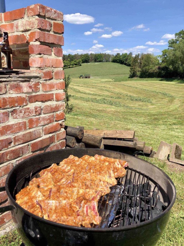 Ребрышки BBQ остро-сладкие
