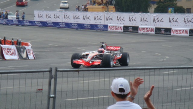 Bavaria Moscow City Racing 2010 - заезды и аварии