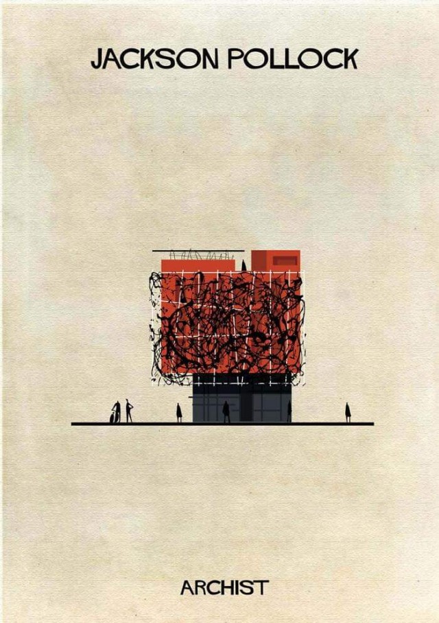 Если бы известные художники были бы архитекторами