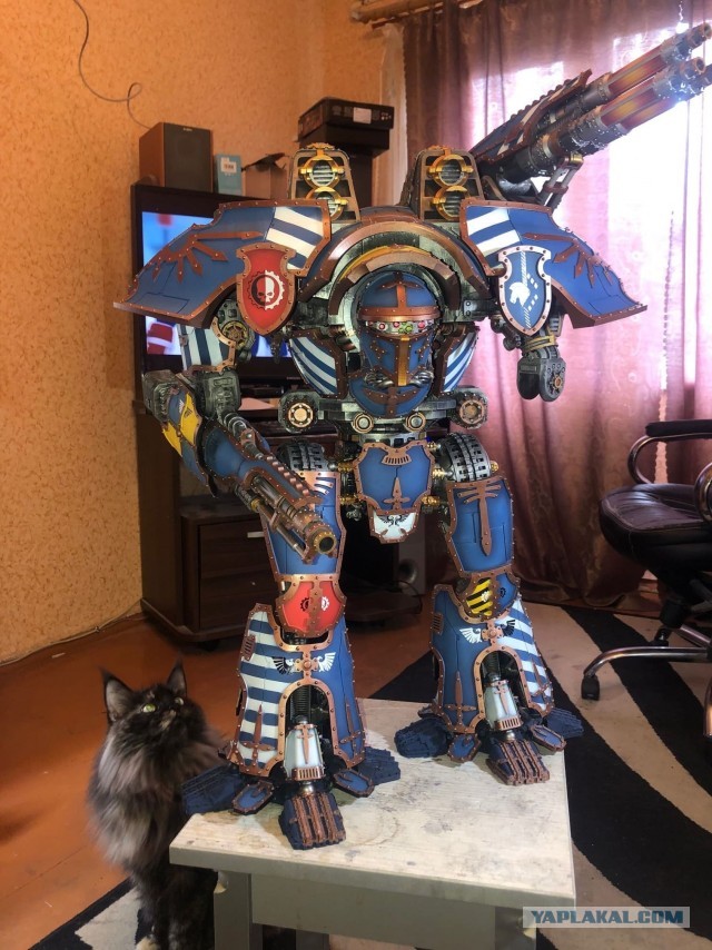 Warlord Titan. Сервиторим потихоньку