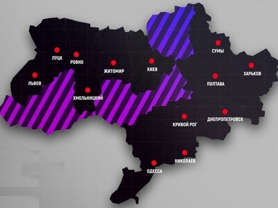 Энергетическая карта Украины сейчас