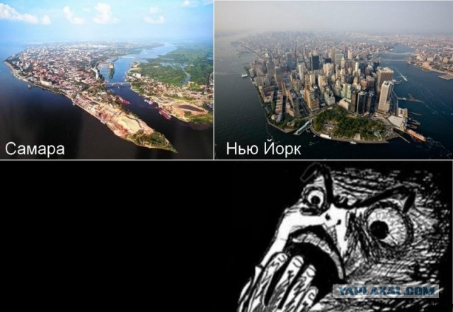 50 крупнейших городов России и США