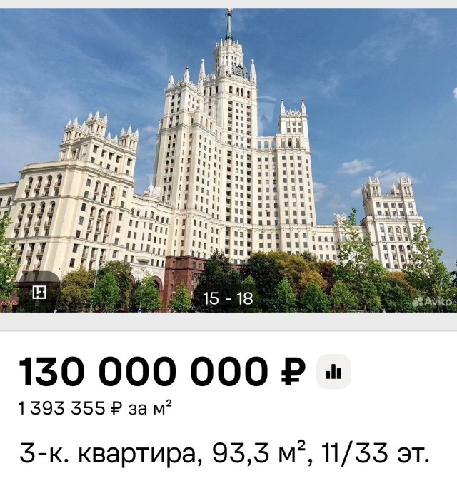 Как выглядит обычная квартира в легендарной сталинской высотке в Москве