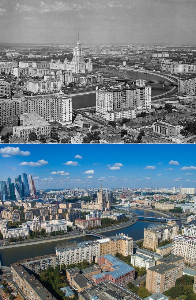Мегаполисы - тогда и сейчас