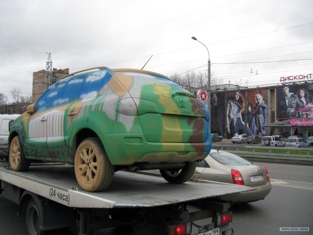 Аэрография автомобиля