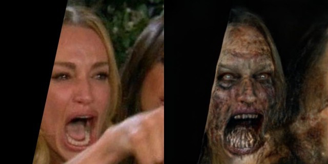 Make Me A Zombie! Нейросеть превратит Вас в зомби