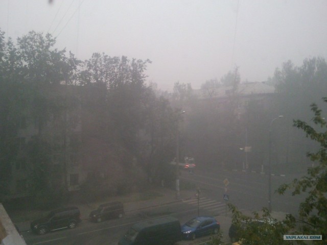 Дым в Москве (04.08.2010)