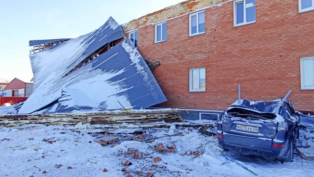 Ураган в Барнауле